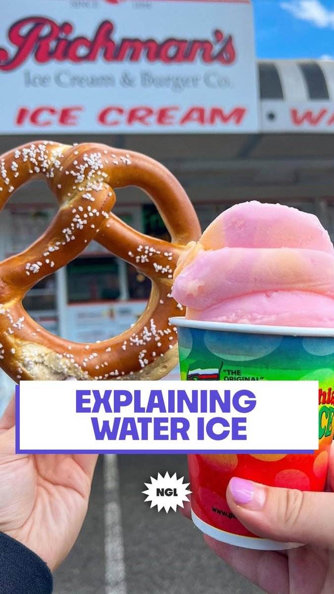 Water ice is a delicious Philly summer staple!