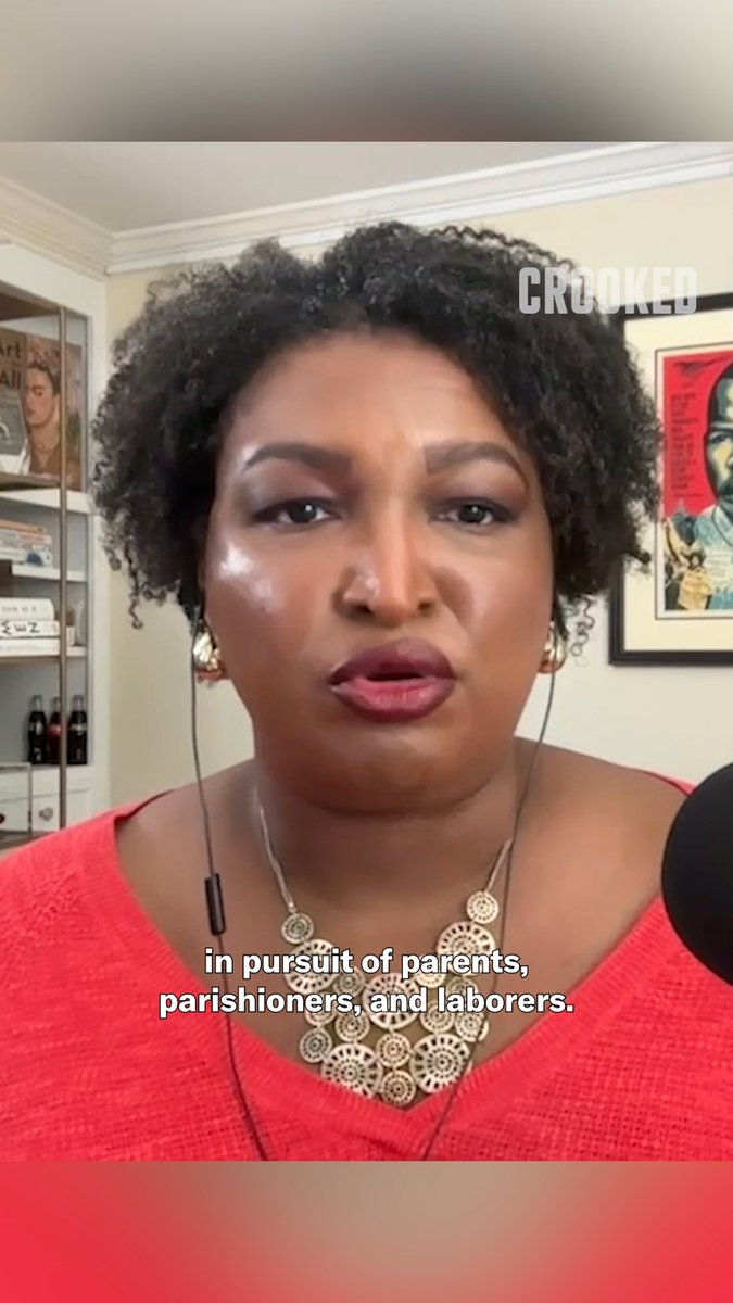 .Stacey Abrams on Trump’s violent immigration crackdown.