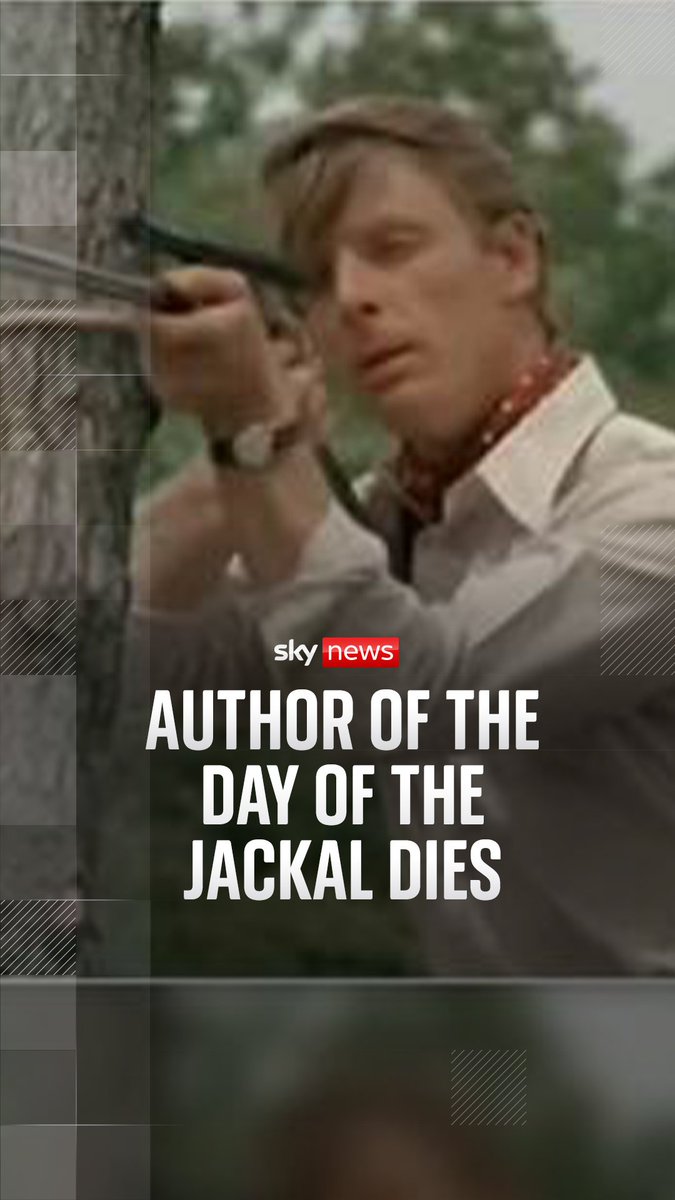 Frederick Forsyth has died at the age of 86 after a brief illness, his literary agents Curtis Brown said. His book, The Day Of The Jackal, was turned into a 1973 film and last year a TV series.