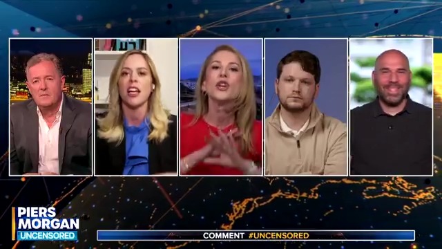 "I know genocide when I see it... you are a defender of genocide!" Watch the rest of Piers Morgan's latest fiery debate on the Gaza War 👇 📺 Piers Morgan | Ana Kasparian | Omar Baddar عمر بدّار | Emily Schrader - אמילי שריידר امیلی شریدر | Shabbos Kestenbaum