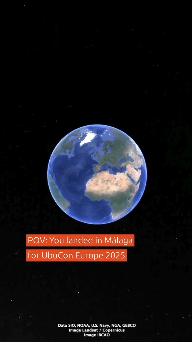 Who is in for open source, community, tapas, and beaches? ☀️🏝️ Join UbuCon Europe 2025 on June 20-21, 2025. 📍La Térmica - Málaga, Spain Register now: