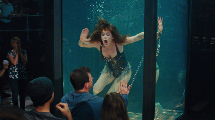 Never not thinking about Isla Fisher's piranha tank scene in Now You See Me.