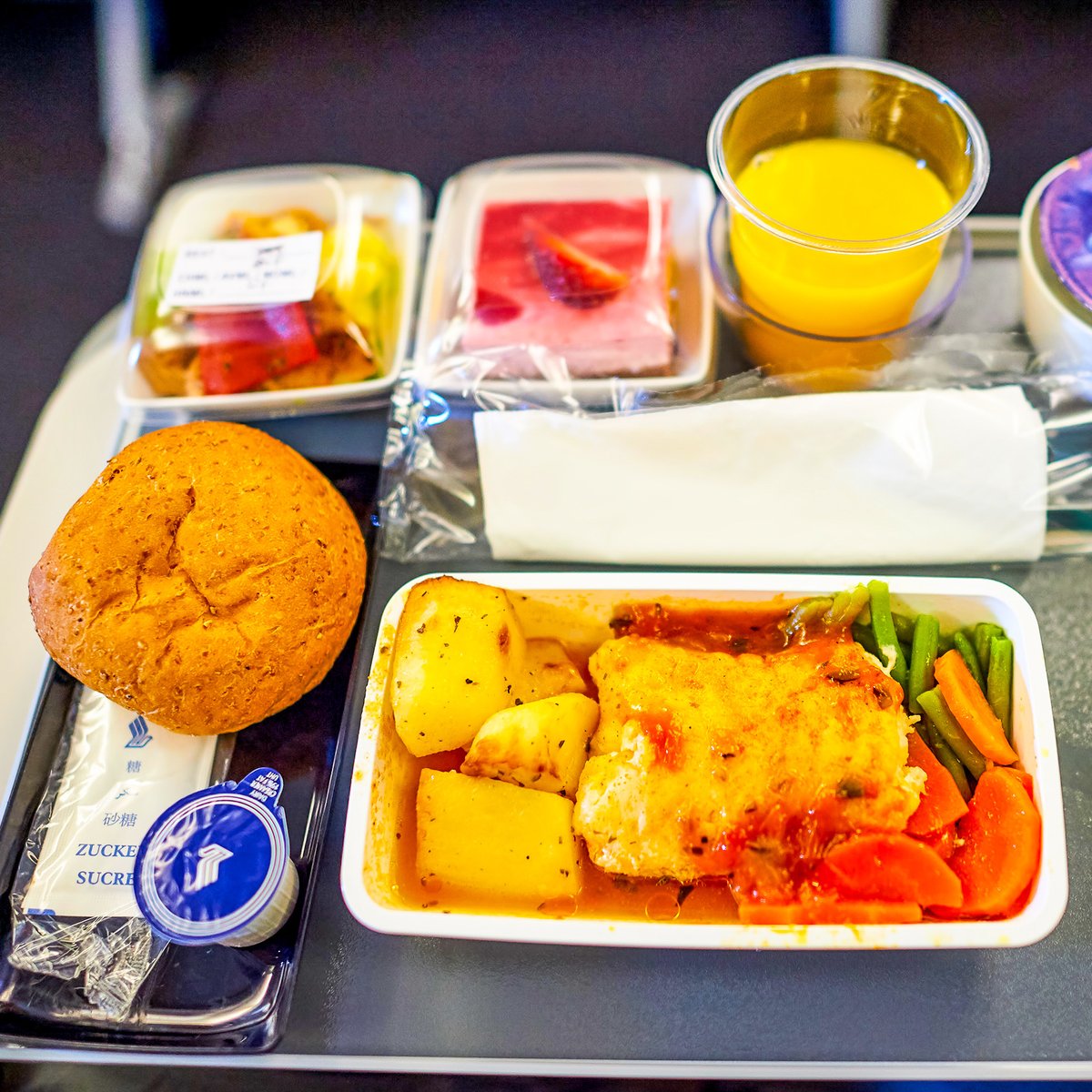 Why food tastes different on planes