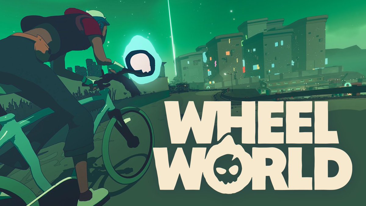 you've never biked quite like *this* before Wheel World is coming July 23!