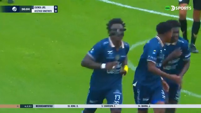 ¡GOLAAAAAAAAZOOOOOOOO! ¡LA TUKA SACÓ SU CAÑÓN! ¡INAGOTABLE ROBERTO ORDÓÑEZ Y LA PRIMERA PARA CUENCA JRS.!