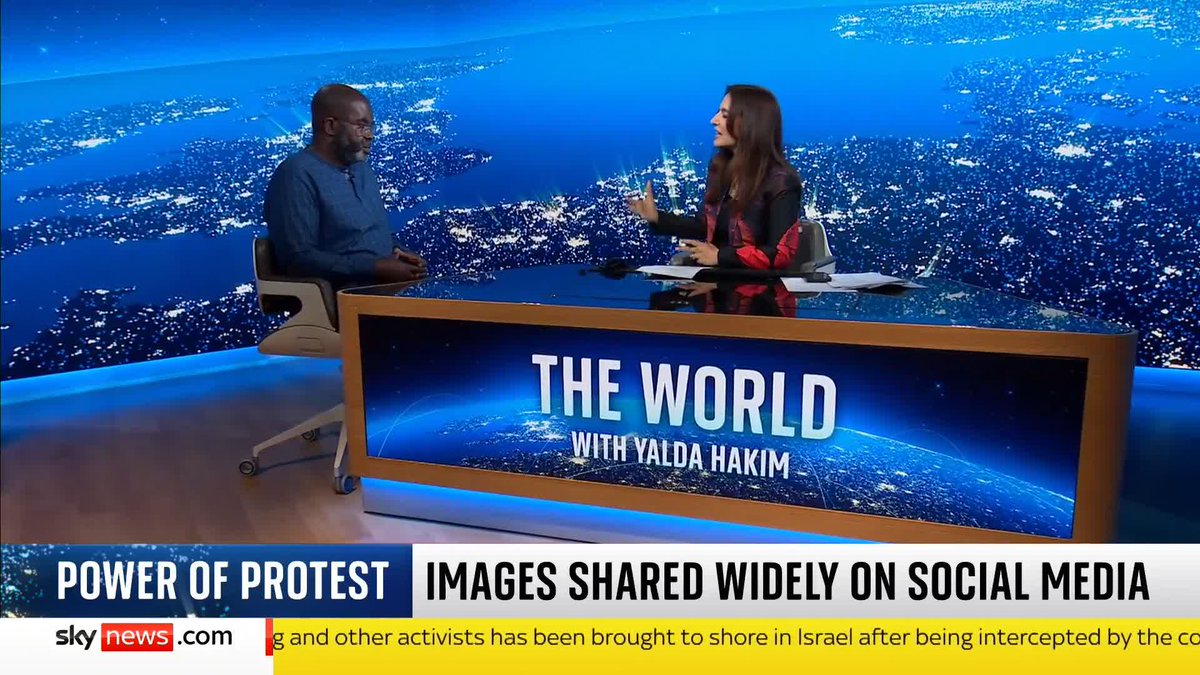 Filmmaker and photographer, Misan Harriman, has captured many demonstrations through the lens of his camera. He discusses with Yalda Hakim the parallels between the events in LA and his new film, Shoot The People. ๐บ Sky 501 and YouTube