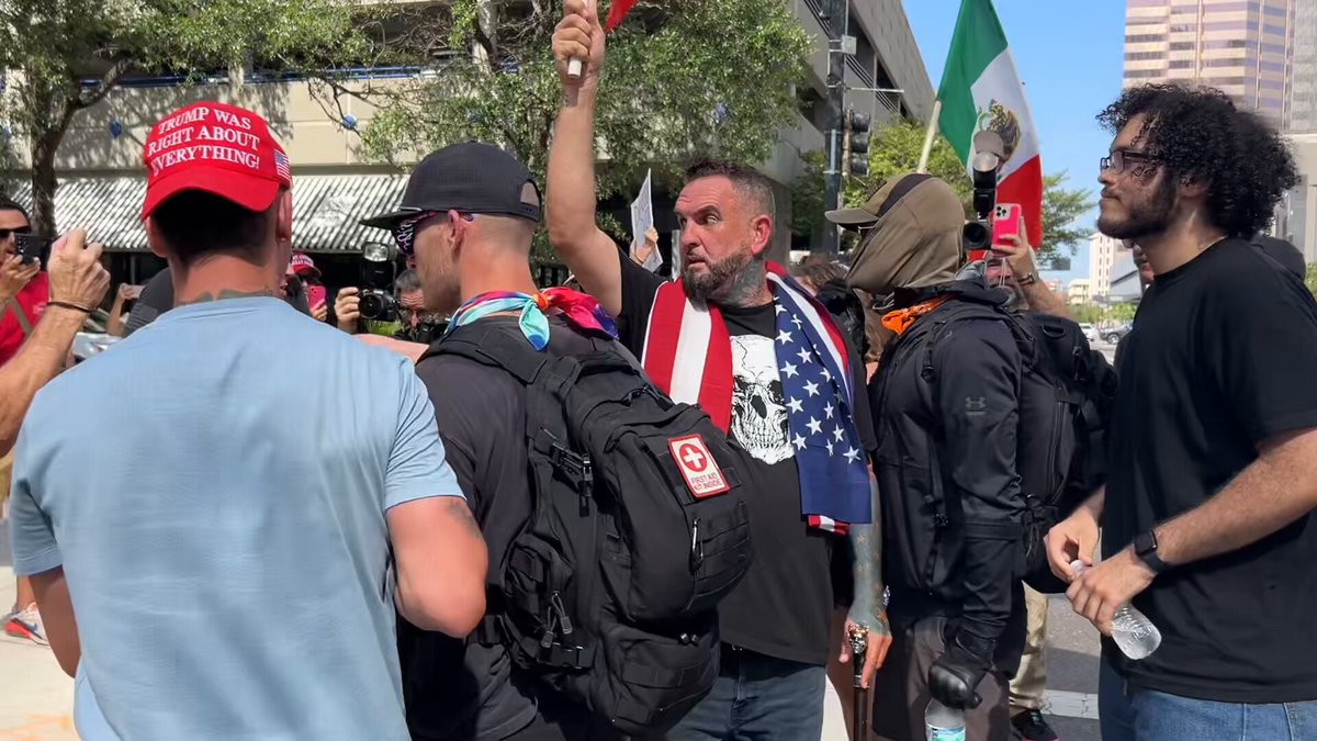 MAGA is on the ground for the anti-ICE protests in Tampa, FL! These traitors down there are about to FAFO with the Florida boys!!