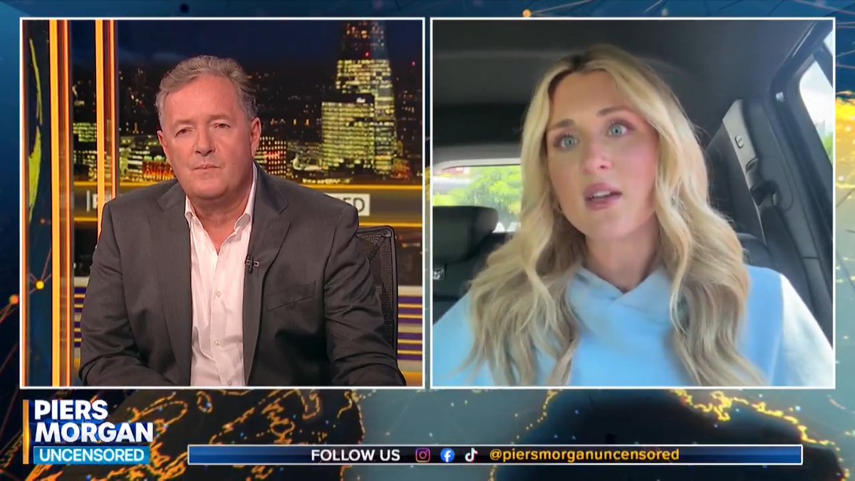 "Even still I'm in disbelief... I can't imagine she actually believes it." Riley Gaines discusses Simone Biles attacking and body-shaming her over her views on trans athletes in women's sports. 📺 Piers Morgan | Riley Gaines