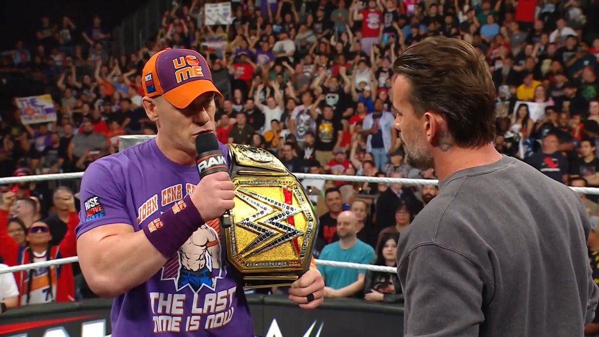CENA vs. PUNK ONE FINAL TIME Night of Champions? 👀 #WWERaw