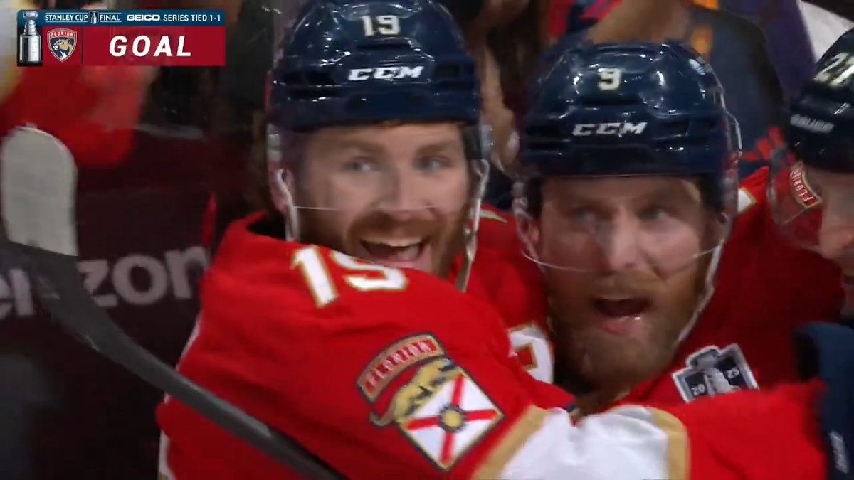 THIS PANTHERS BREAKAWAY GOAL WAS TOUGH 🔥