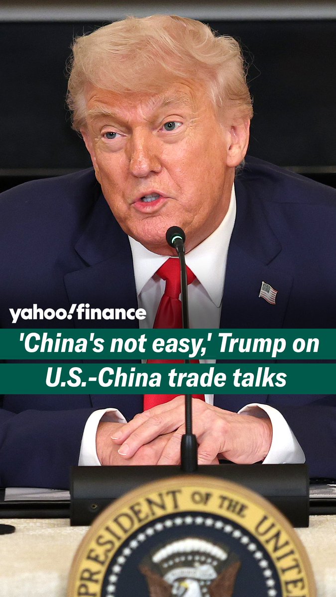 美中贸易谈判今天没有结果,明天继续。 川普说:"我们与中国合作得很好,跟中国谈不容易,我手下的好消息很多,我们希望中国开放"。