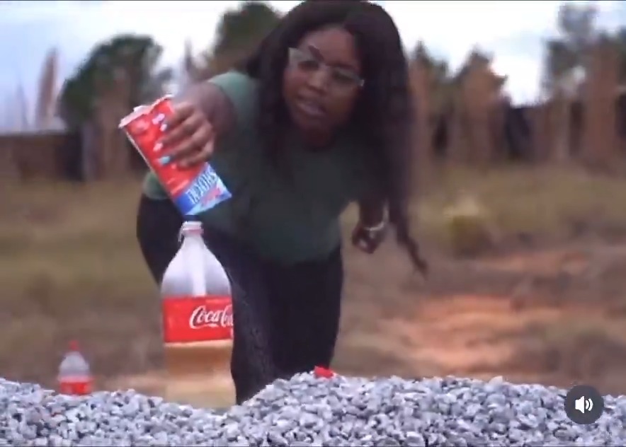 22 year old Tanesha Wocktaint from Flint Michigan decided to take part in the "chlorine bomb" social media challenge (those always go well...) She proceeded to pour chlorine into a coke bottle but, what I can imagine is years of chemistry training, she seems to have miscalculated the safe ratio The person filming recommended she back up but she was confident in her chemistry knowledge and didn't follow the warning. Shortly afterward an explosion occurred and the local news has reported she sustained "life altering" injuries to her face and hands. Plan accordingly... #CityLife #Flint #Michigan #FAFO #darwin #IQtest #chemistry #democrats #ChlorineBomb