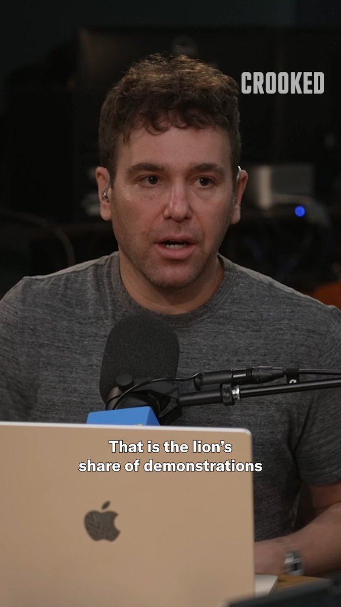 “Extremely peaceful. Exactly what you want to see... That is the lion’s share of participants in this moment, in these [L.A.] protests; and it was inspiring.” —Jon Lovett on what he saw on the ground at a protest on Monday, June 9