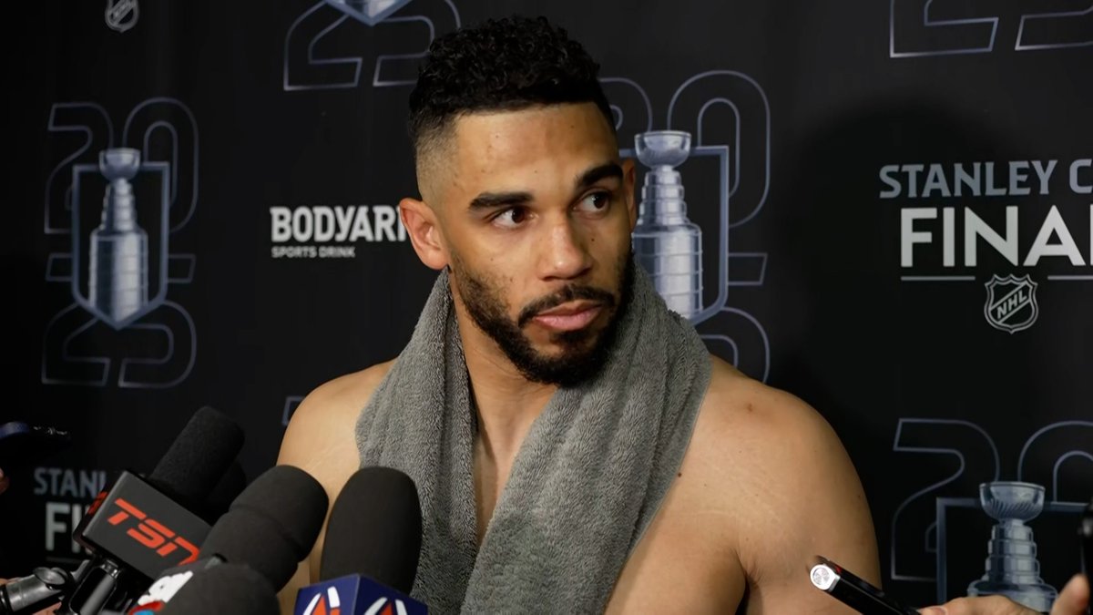 "We didn't play very well, we have nobody to blame but ourselves. We can definitely be a lot better." Evander Kane on the #Oilers 6-1 loss to the Panthers in Game 3. Enterprise | #LetsGoOilers