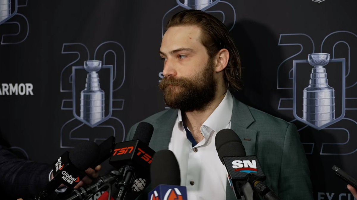 "Right away I thought we ended up playing what Florida wanted. Little bit of a track meet, little bit of grinding, lots of penalties. It was just penalty chaos tonight." Stuart Skinner on the #Oilers start to Game 3 vs. the Panthers. Enterprise | #LetsGoOilers