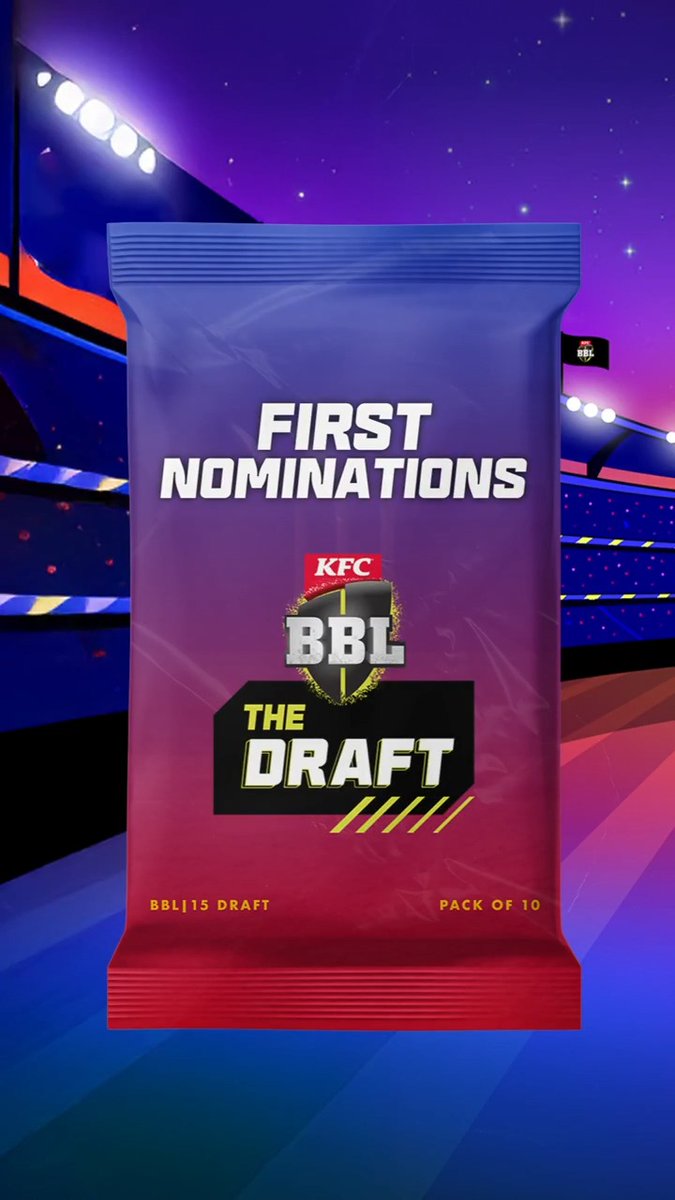 🗣️ Superstars, assemble! Presenting the first nominations for the #BBL15 Draft 🌏
