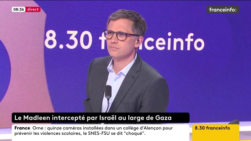 🔴 Le Madleen intercepté par Israël ➡️ "Rima Hassan est eurodéputée, elle n'a pas aujourd'hui à être retenue sur le sol israélien", dit Clémence Guetté, vice-présidente de l'Assemblée nationale, députée LFI du Val-de-Marne.