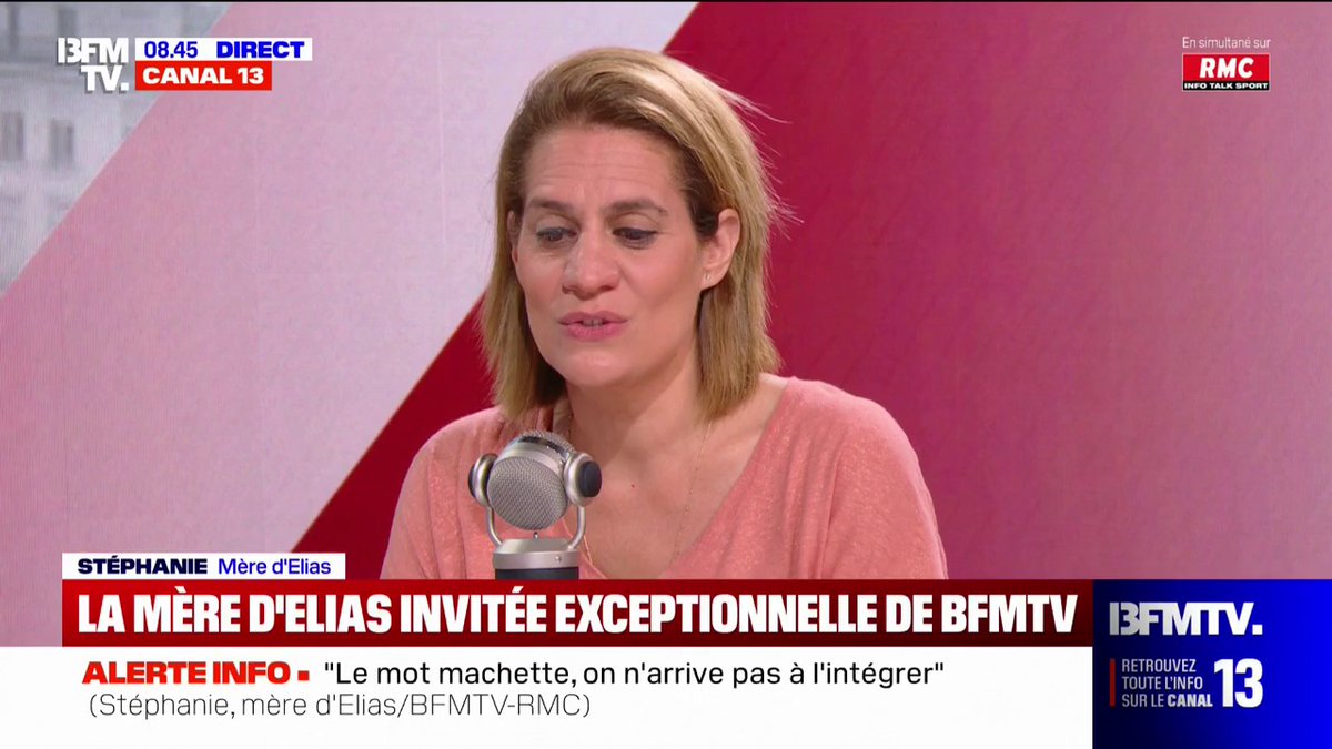"La particularité d'Elias, c'est que c'est un enfant aimant", affirme la mère de l'adolescent tué pour un téléphone portable