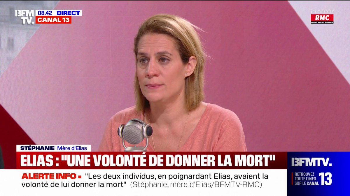 La mère d'Elias, tué pour un téléphone portable, estime que la police "écope une société qui est en train de prendre l'eau"