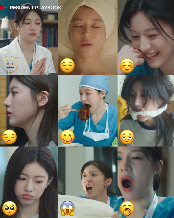 Mau ekspresi apapun, Go youn-jung mah cakep terus 🫰