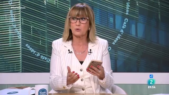 🔴 Gemma Nierga és reconeguda amb el Premi Nacional de Comunicació Televisiva de la Generalitat de Catalunya 🗣️ "Ara entenc els missatges que estic rebent! I ara com seguim?" 📲