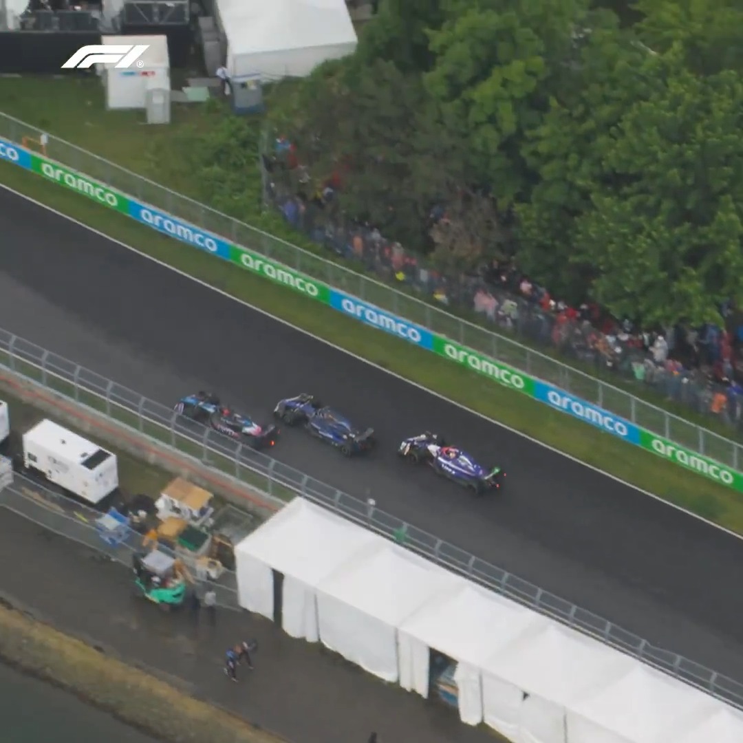 Alex Albon pulled this off in the 2024 Williams ✌️ Just imagine what he could do in the 2025 Williams! 😮 #F1 #CanadianGP