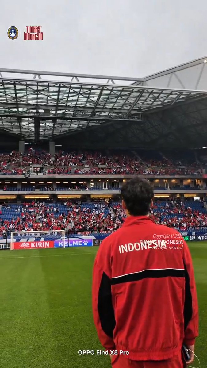 Tiba di stadion disambut #GarudaFans 🙌 ‣ #KitaGaruda
