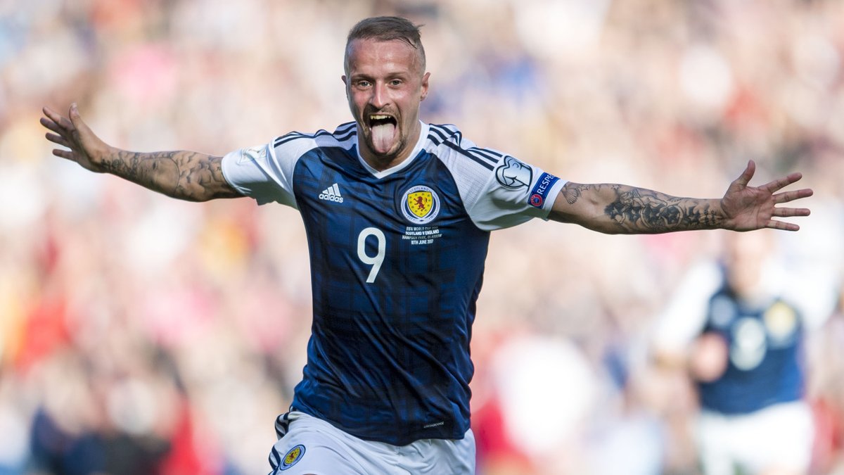 Has Hampden ever cheered louder? 🔊 📅 #OnThisDay in 2017, Leigh Griffiths scored back-to back free-kicks against England.