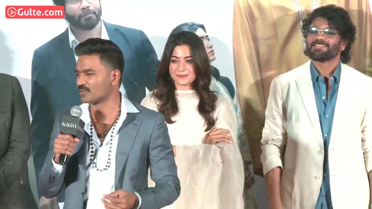 #Dhanush: “#Rashmika and I shot at the dumpyard for six to seven hours. #Kuberaa showed me another side of life. It took me back to my childhood and filled me with nostalgia.”