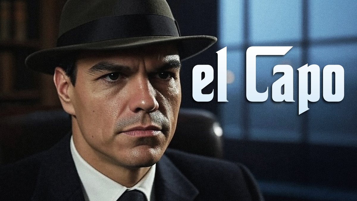 Pedro Sánchez confiesa que es 'El Capo'. Lo que en la vida real puede parecer imposible, la IA lo hace realidad. Parodia realizada en colaboración con un proyecto de HazteOir.org