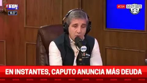 💸🗯️Luis Caputo, ministro de Economía: "Tuvimos que pedir un monto más alto de lo esperado" 📲 Seguí #C5N EN VIVO por 👉