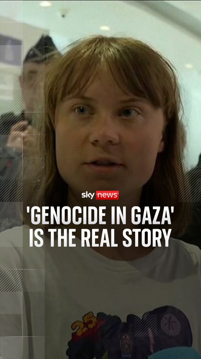 Greta Thunberg accuses Israel of an 'illegal act' after being deported to Paris for trying to break Israel's sea blockade of Gaza on a British yacht.