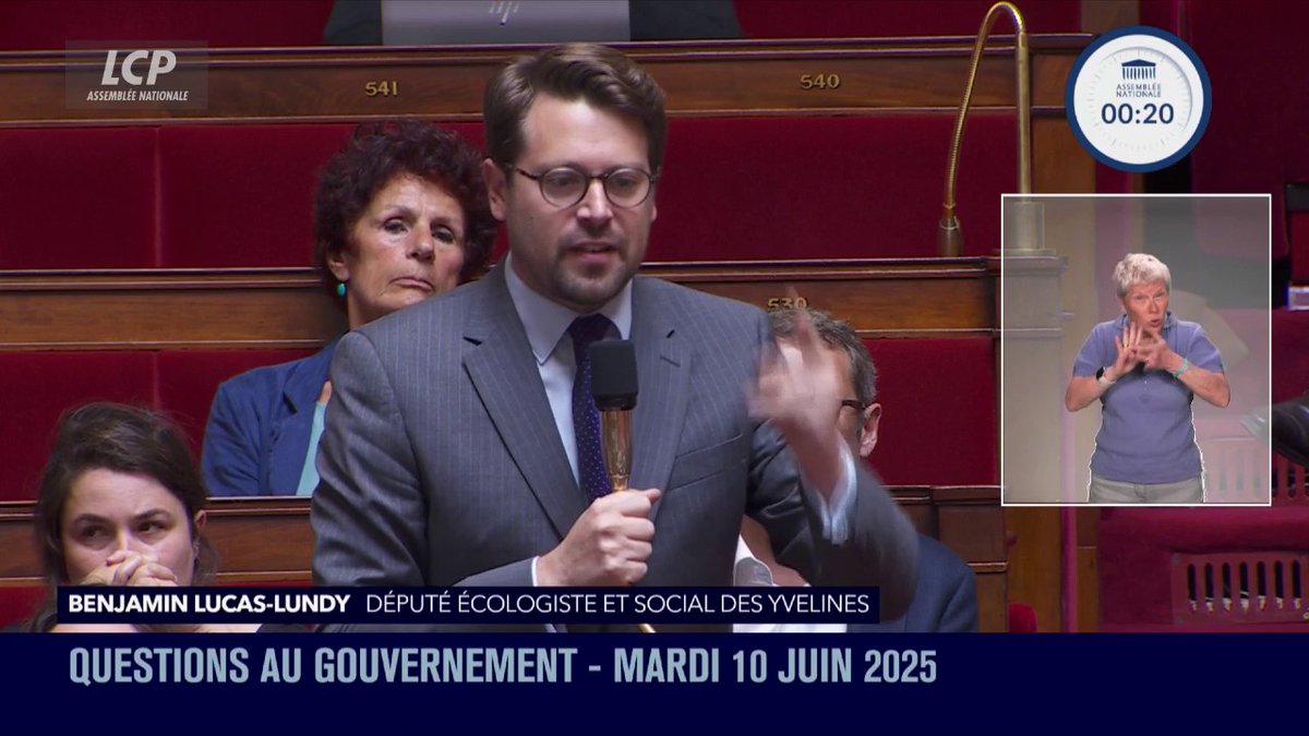 #Gaza : "Vous fuyez vos responsabilités face à l'histoire et face au drame, ressaisissez-vous !", réplique Benjamin LUCAS. #DirectAN #QAG