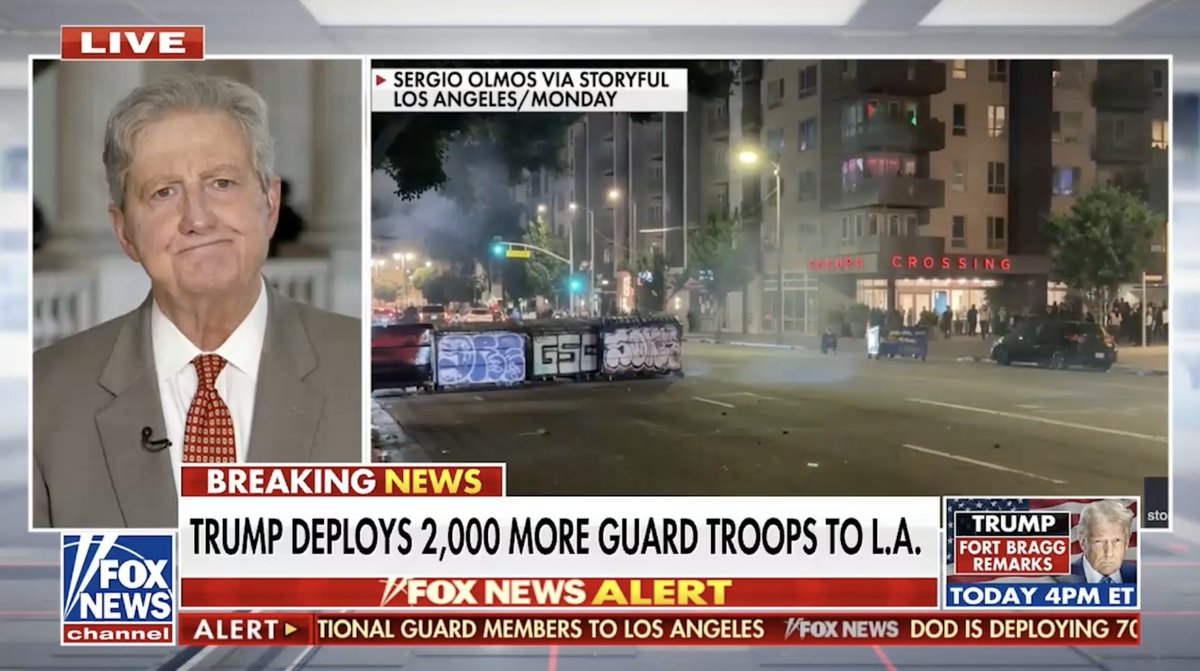We’ve got a wolf problem in Los Angeles. Sheep like Gov. Newsom and Mayor Bass think cops are a bigger problem than criminals—so the federal government sent in the troops to solve it.