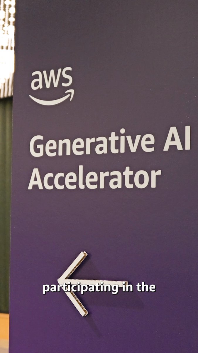 Calling all #generativeAI startups! Applications open for AWS Generative AI Accelerator. Get up to $1M in AWS credits, mentorship, & AWS expertise. Apply by July 10: