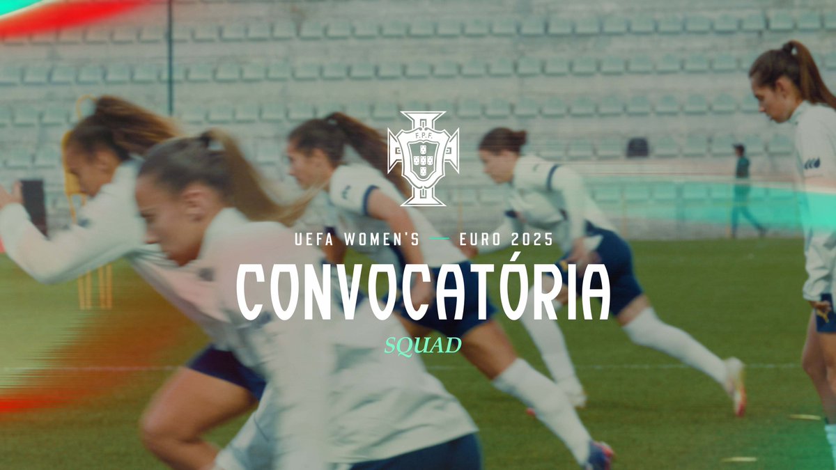 A seleção masculina anuncia as convocadas para o Euro 2025 🇵🇹