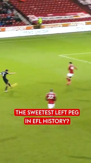 It doesn't matter if your right foot is only for standing on when your left foot is THIS GOOD 👏 Take it away Conor Hourihane 🚀 #EFL