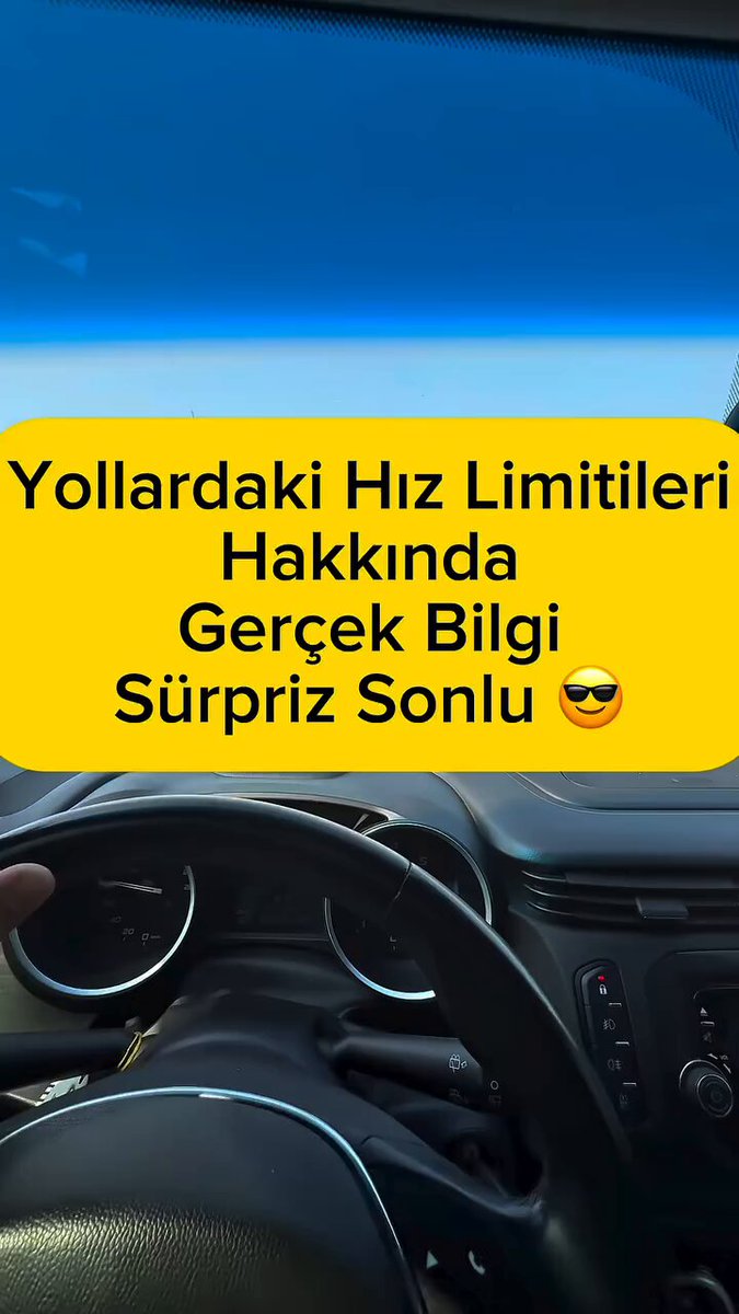 İçerik üreticisi Emre Altınkaynak'ın son günlerde sürekli gündem olan otoyollardaki hız limitlerine dair paylaşımı: