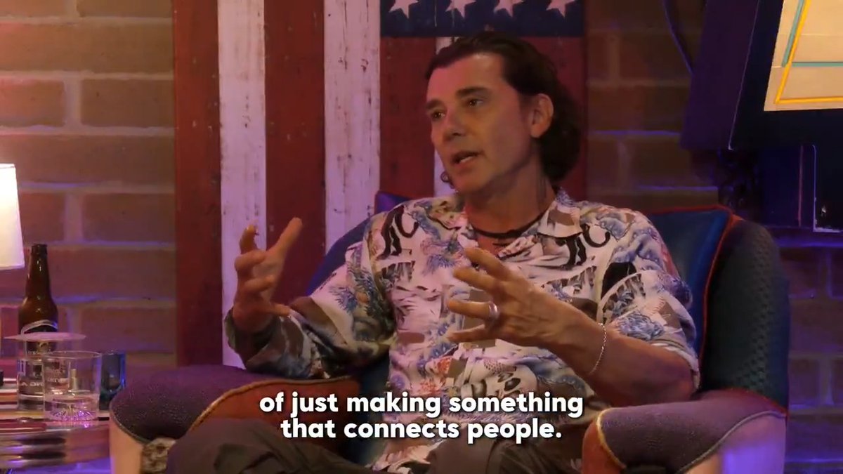 .@BushOfficial GAVIN ROSSDALE this week at Club Random with Bill Maher!