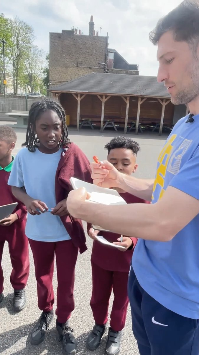 Five things Ben Davies learned during his visit to a local school in Tottenham 🏫 Ben was attending a #PLPrimaryStars session run by Tottenham Hotspur Foundation, using the appeal of football to help children be active and develop essential life skills 🤍