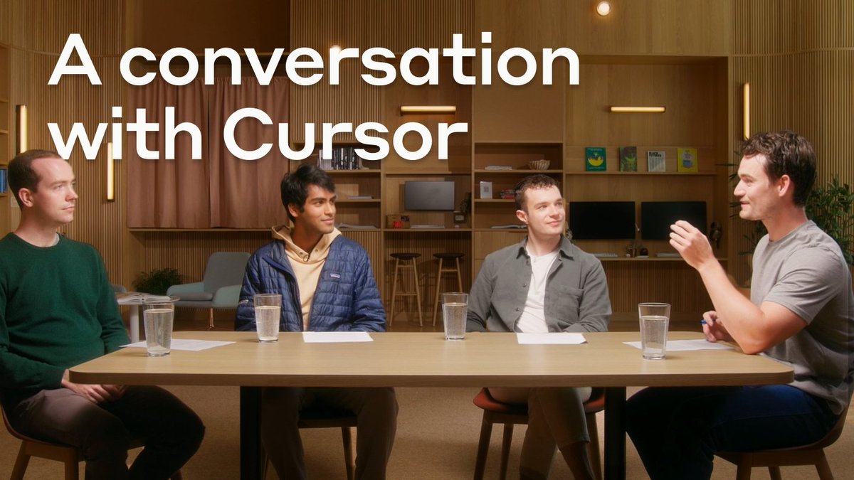 A conversation with a few folks from Cursor Aman Sanger, Lukas Möller, and Jacob Jackson on: - Cursor's meteoric growth - Claude 4's coding and agentic abilities - The day in the life of a SWE in 2027 - Working at a startup vs a big co - And much more!