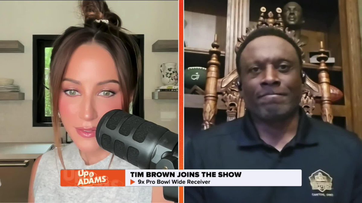 Who does Ashton Jeanty remind Raiders legend Tim Brown of? He’s channeling a former Raider, but it’s not Bo Jackson. 👀 Kay Adams | Las Vegas Raiders