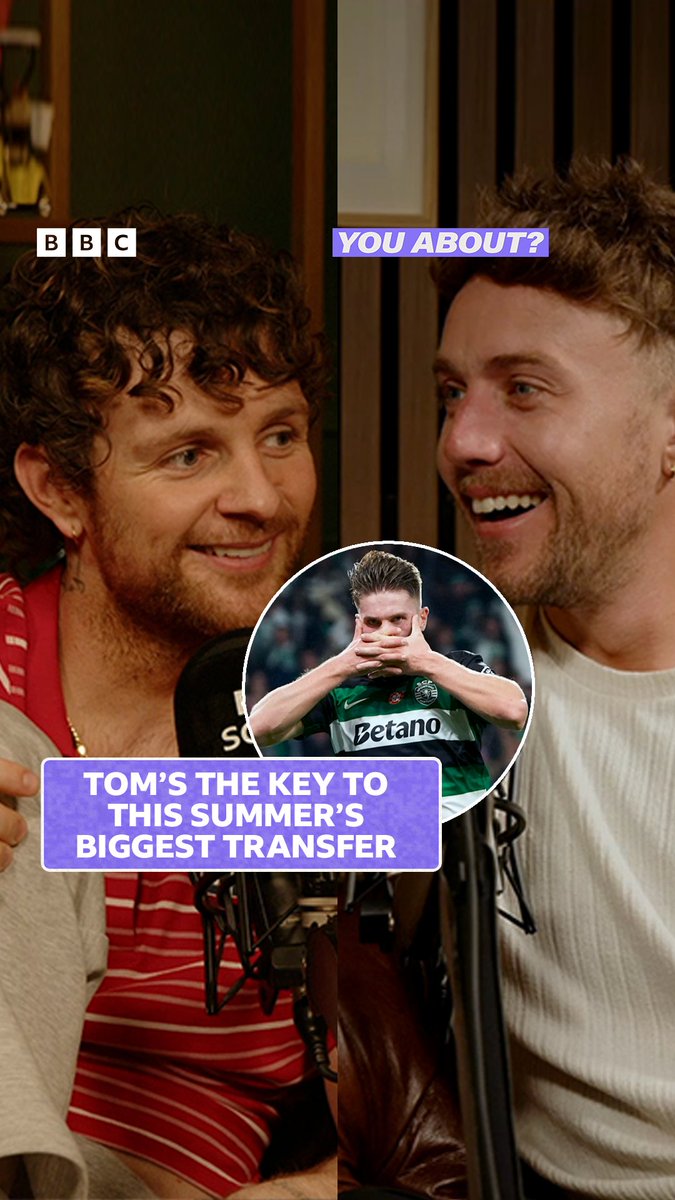Arsenal or Manchester United? Tom has the scoop on those Viktor Gyökeres transfer rumours in the latest episode of You About? Roman Kemp #YouAbout