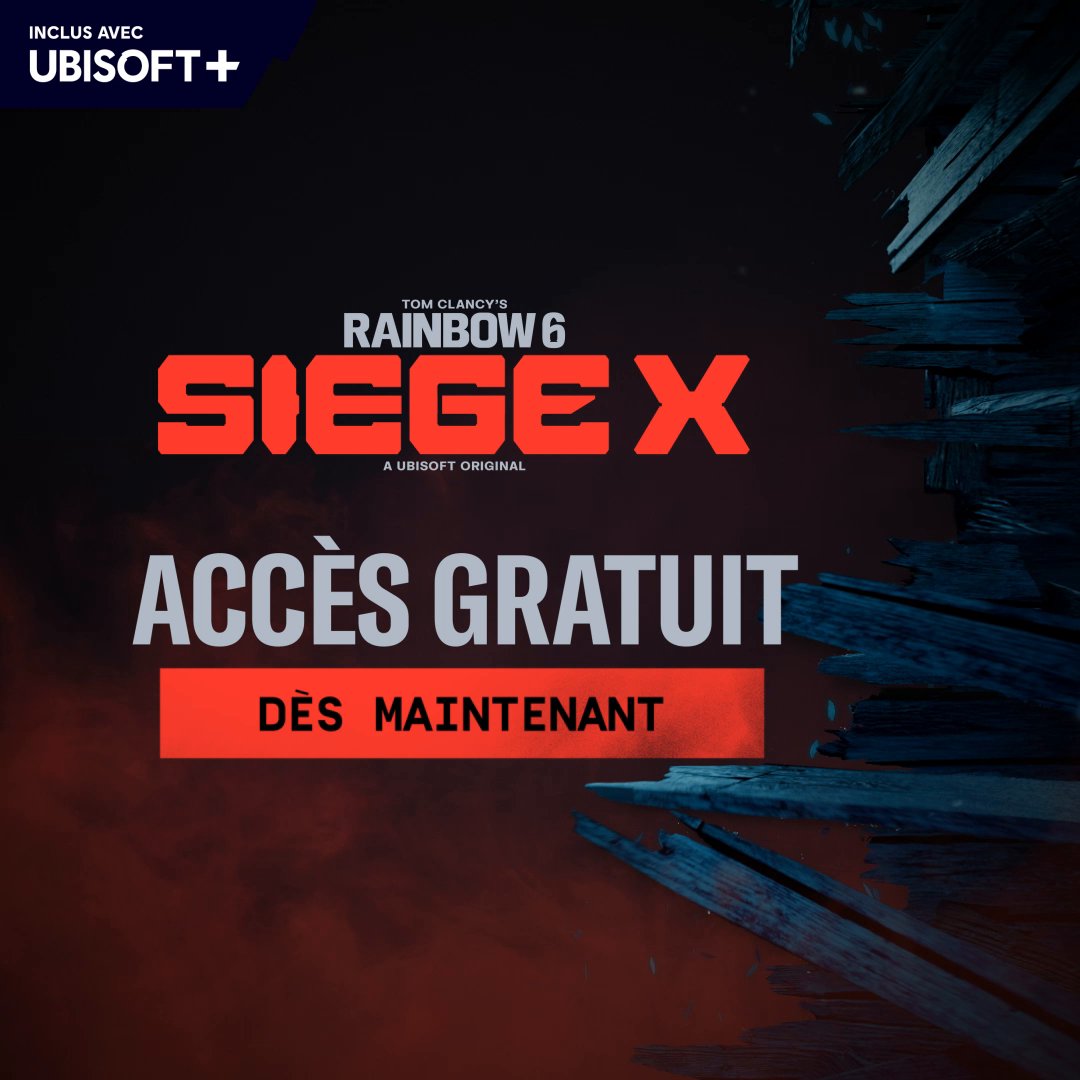 Une nouvelle ère de Rainbow Six Siege a commencé 😤 Jouez gratuitement à R6 Siege X, découvrez les mises à jour majeures et un nouveau mode de jeu ! 💥 Découvez l'accès gratuit ici 👉