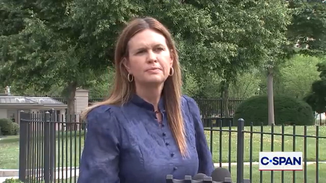 Gov. Sarah Huckabee Sanders: "The president is absolutely one hundred percent right to step in. Frankly, he shouldn’t have to but because of their failures he needs to."