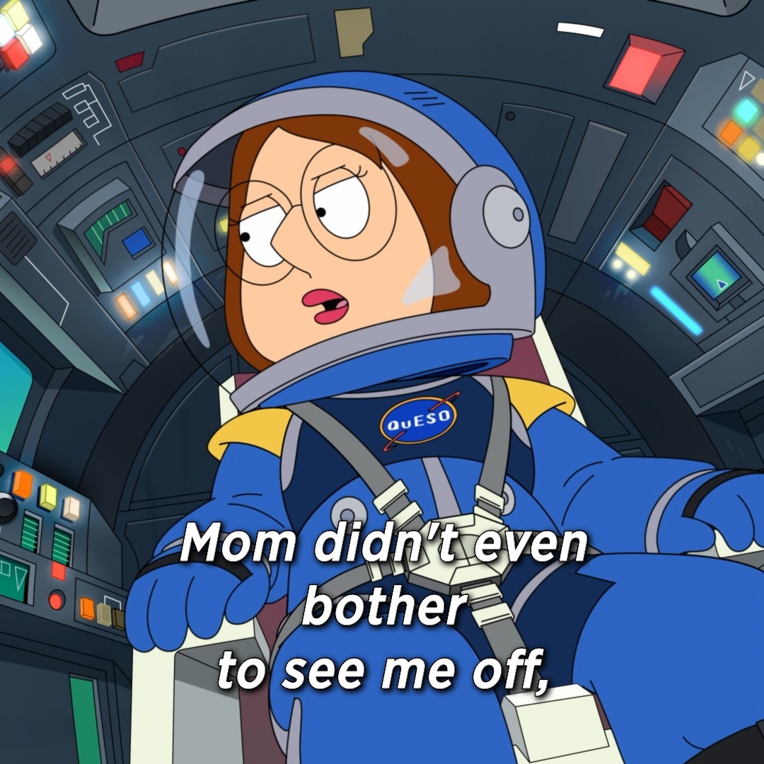 wow meg, not getting enough attention? watch the latest #familyguy on Hulu!