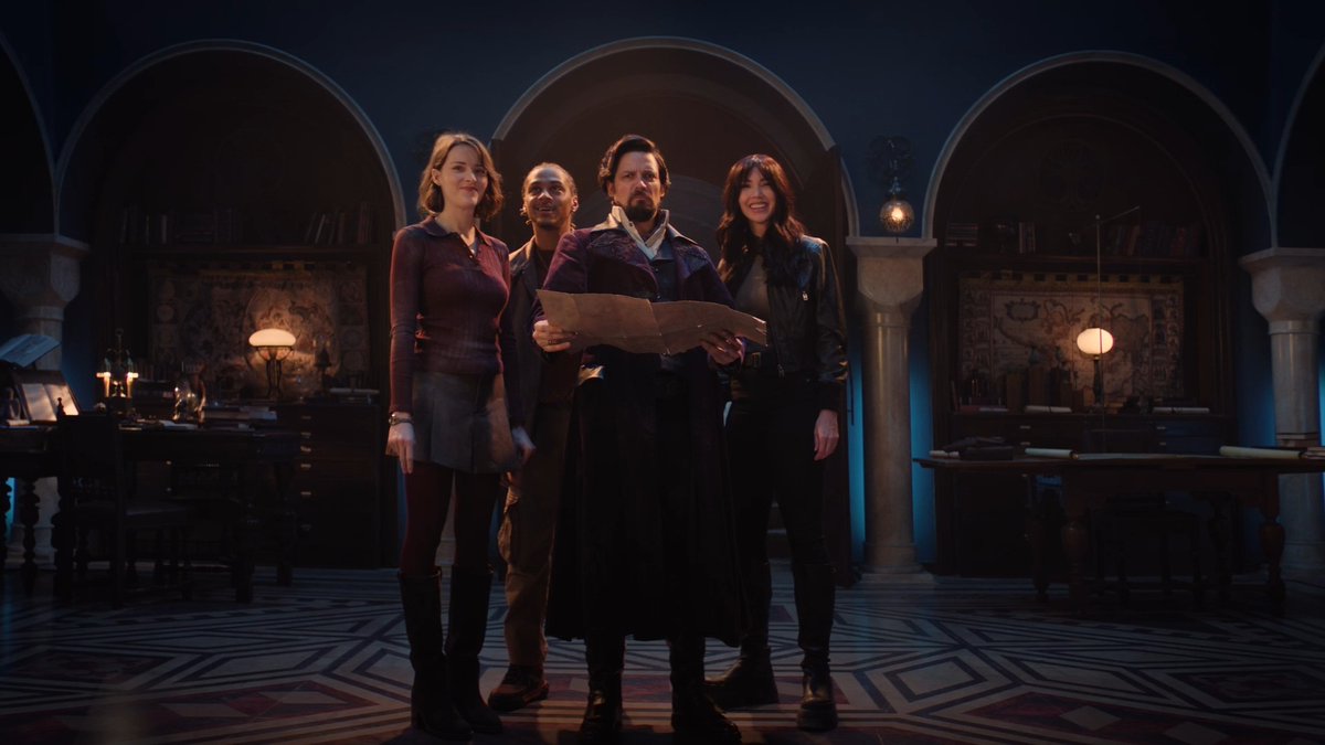 And now, a very special announcement from #TheLibrarians: The Next Chapter.
