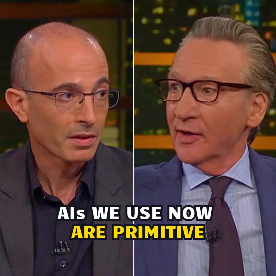 The AIs we use today are primitive compared to what’s coming. Watch more from this October 2024 episode of Real Time with Bill Maher with @BillMaher, also featuring Fran Lebowitz and @IanBremmer, on