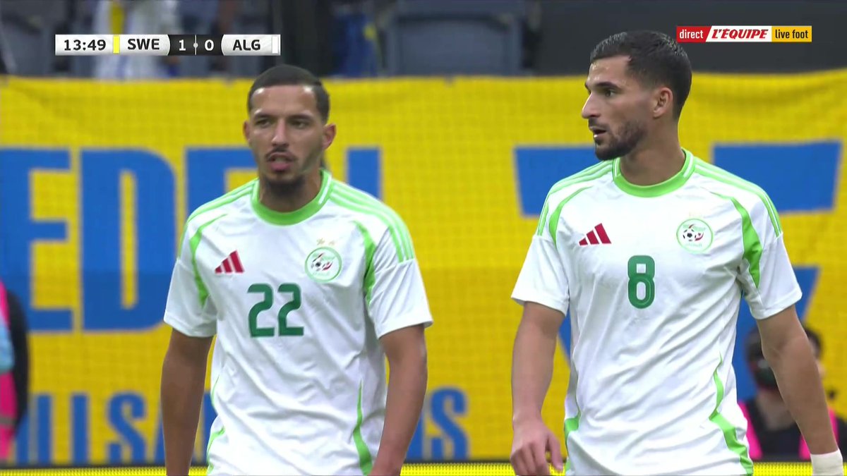 🚨 L'ALGÉRIE SOUFFRE L'OUVERTURE DU SCORE CONTRE LA SUÈDE ! 🇩🇿😕 ( 🎥 L'Équipe )