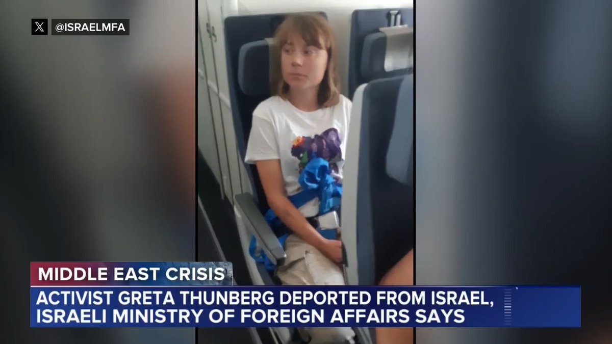 Activist Greta Thunberg was deported from Israel on Tuesday, a day after the Gaza-bound ship she was on was seized by the Israeli military, the Israeli Foreign Ministry said. ABC News' Marcus Moore reports.